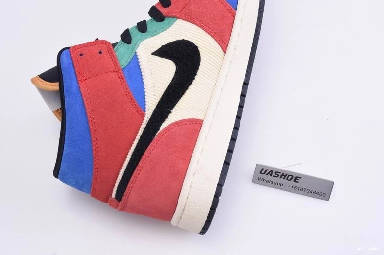 Mid  1 Blue Jordan the Fearless CU2805-100 Great SE 1031